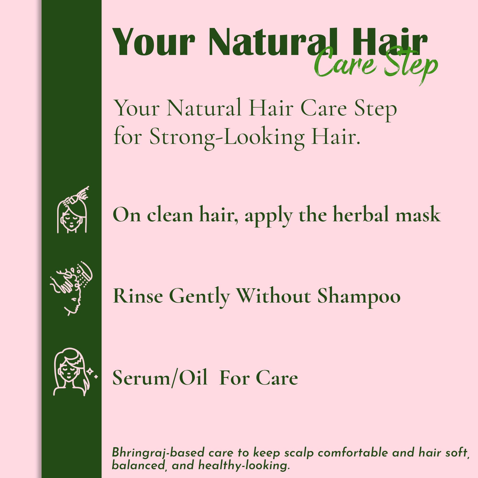 mi nature Bhringraj Powder (Eclipta Prostrata) | False daisy| Natural and Pure Dry leaves| Ideal for Oil & Pack | Improves Texture |Control Hair Pigmentation| 100g(4 oz) - Image 5