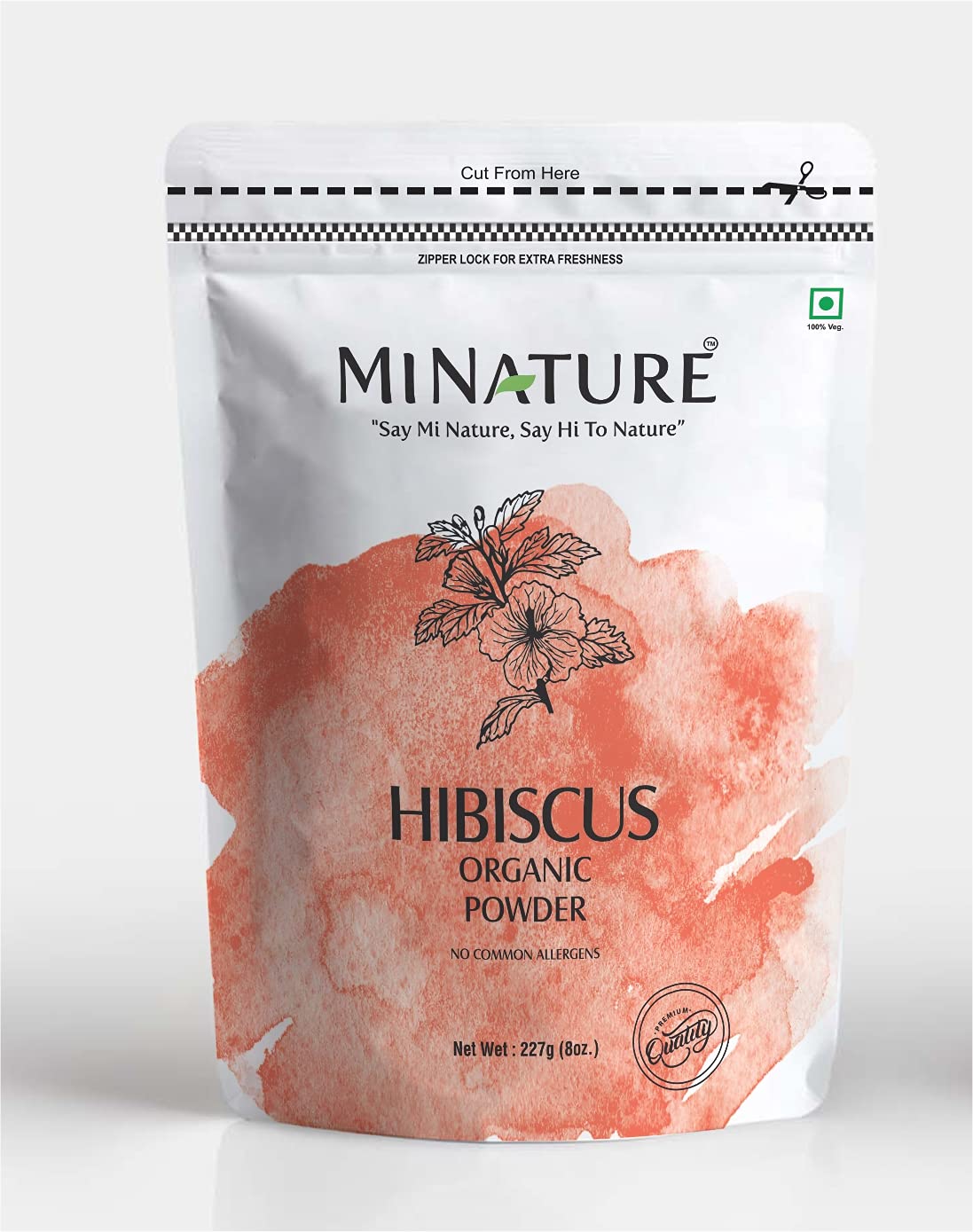 Hair care combo by minature | Set of Aloe Vera Powder & Hibiscus Powder | 227g Each | Pure & Natural | Free From Chemical & Preservatives - Image 6