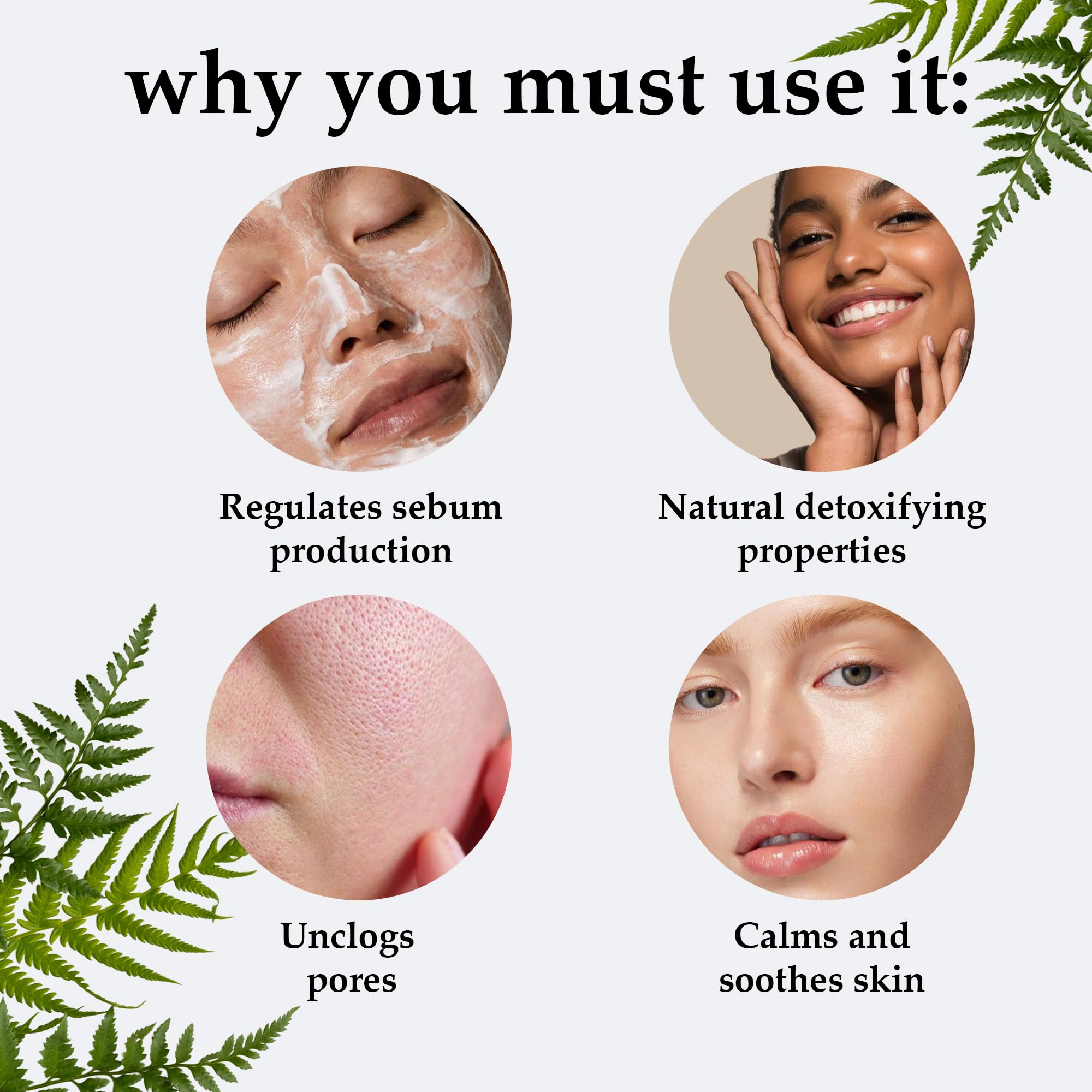 Light Kaolin Clay Powder by mi nature | For Detoxifying Facial Cleansing| Use to make Masks, Creams, Scrubs, Bath Bombs, Body Wash and Soaps | For Gentle Care Made In India | 100g (3.5Oz) - Image 3