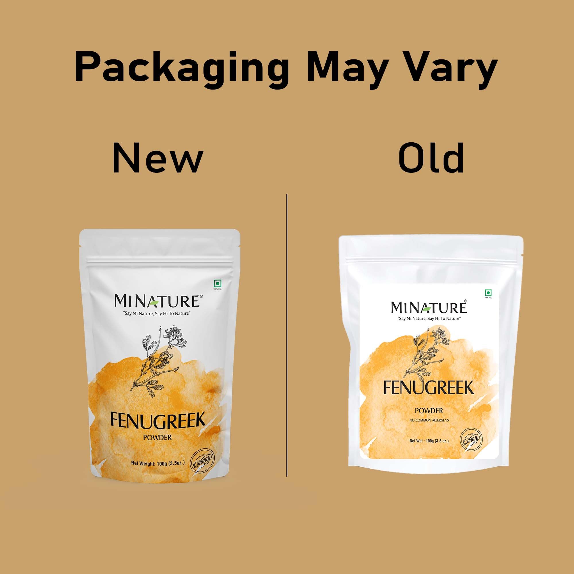 Mi Nature Fenugreek Powder - 100% Natural Trigonella Foenum Seeds - Pure Methi Powder for Cooking, Hair and Skin Care - 100g (3.5oz) Resealable Pouch - Image 7