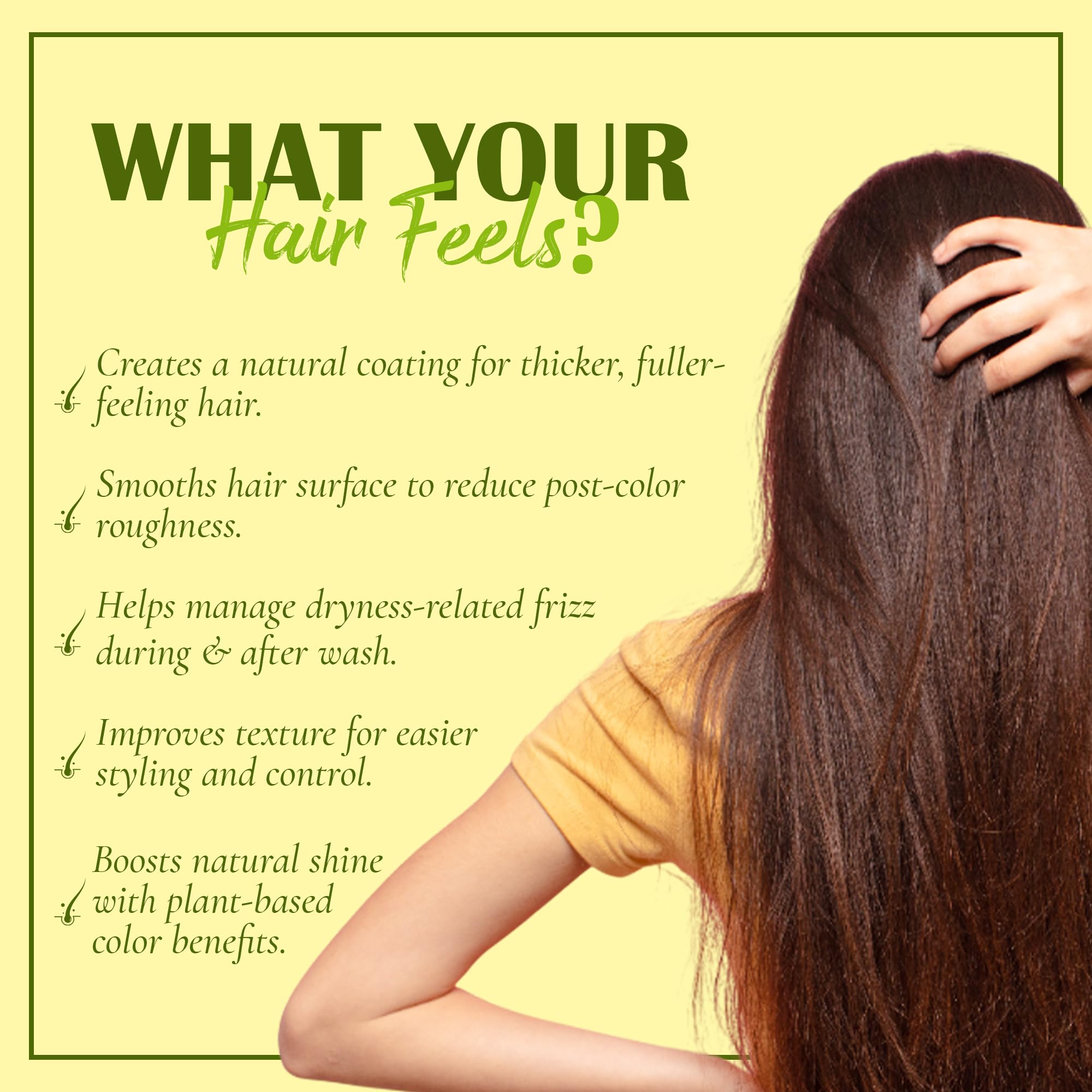 Mi Nature Pure Henna Powder (Lawsonia Inermis) 1Kg - Natural Plant-Based Hair Coloring & Conditioning Treatment - Herbal Hair Care Formula - No Added Preservatives - Image 3