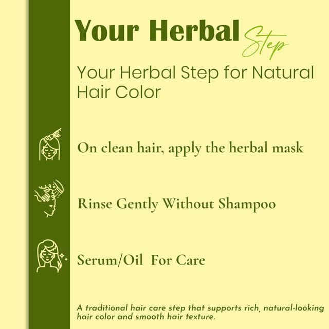 Mi Nature Pure Henna Powder (Lawsonia Inermis) 1Kg - Natural Plant-Based Hair Coloring & Conditioning Treatment - Herbal Hair Care Formula - No Added Preservatives - Image 5