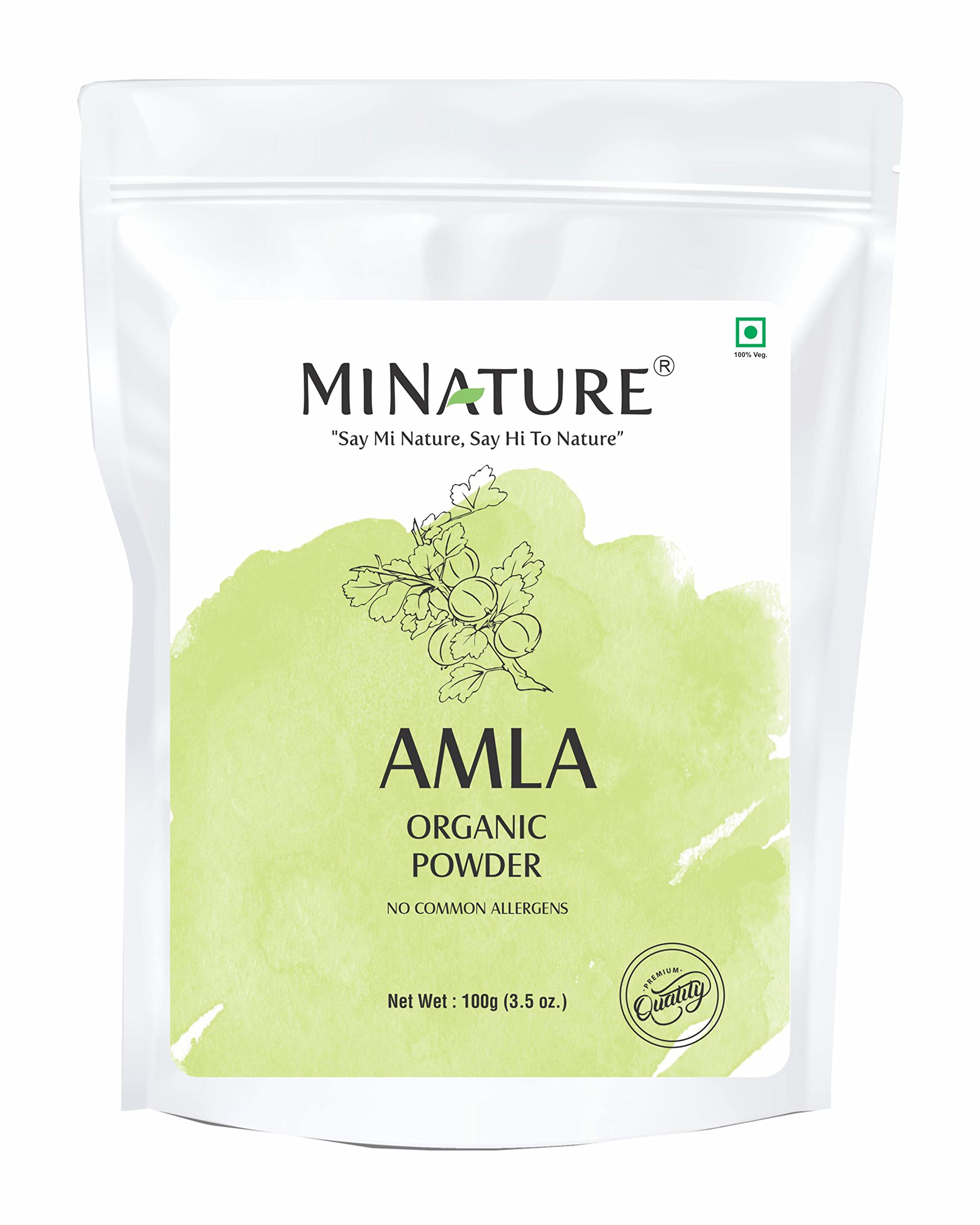 MINATURE Combo of Henna Powder & Amla Powder 100g (Each)| Pure & Natural | for Hair | Chemical & Cruelty Free - Image 4