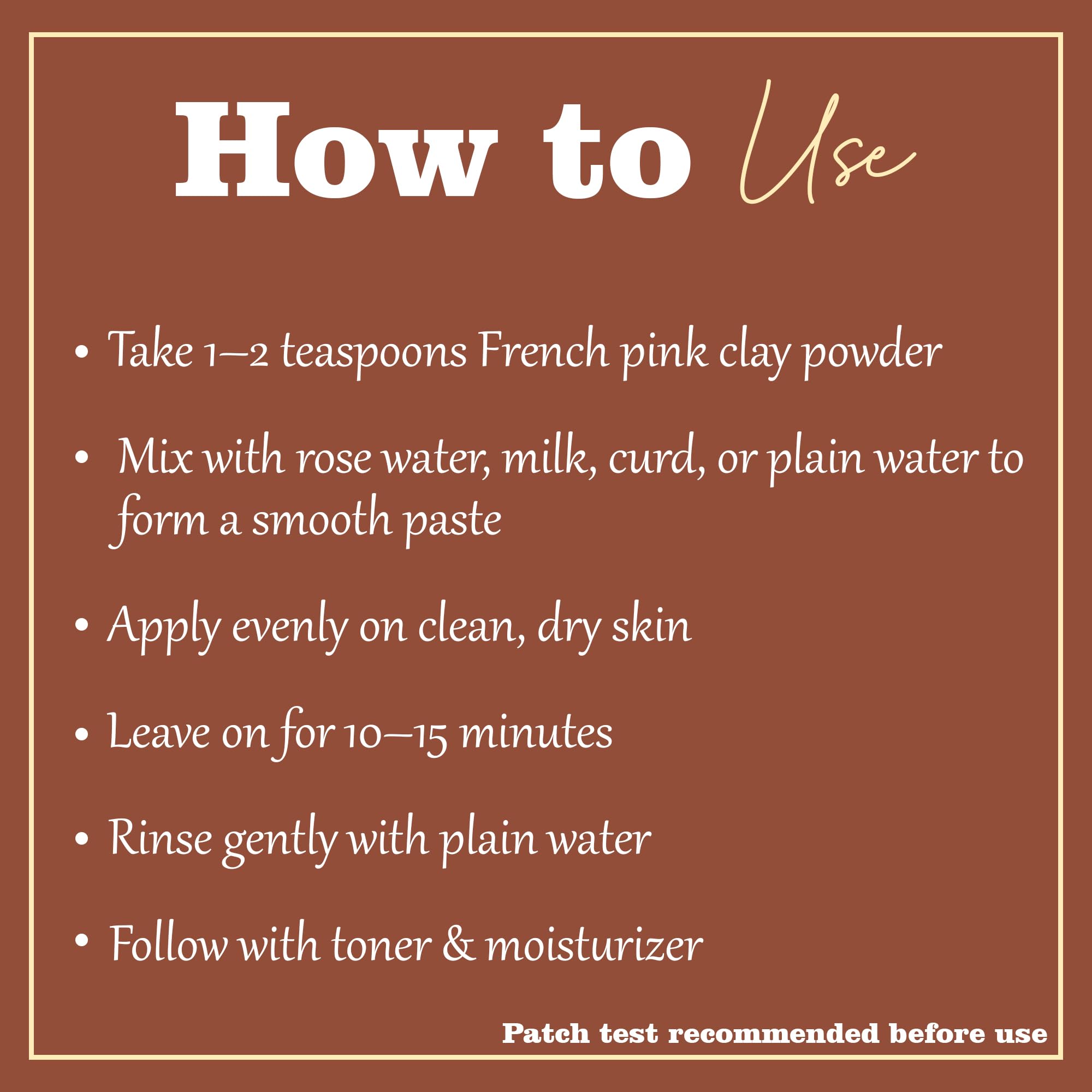 minature French Pink Clay powder| 227g(8 oz) (½ pound) | Montmorillonite Pink-Clay | French Rose Clay | Face mask | natural powder - Image 4