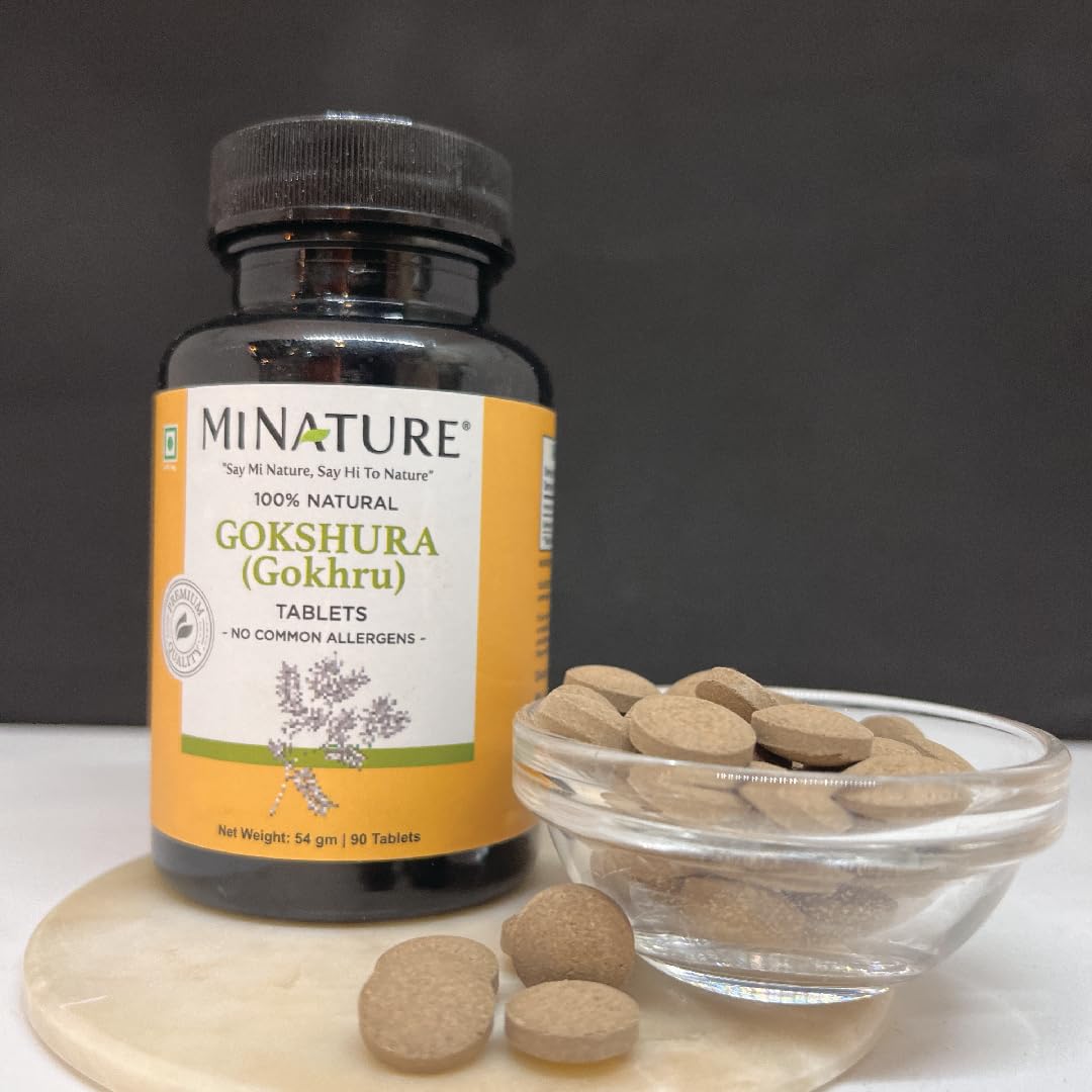 minature Gokshura (Tribulus Terrestris) Tablets - Pure Plant Based Herbal Supplement | Natural & Gluten Free | 90 Count, 45 Day Supply - Image 4