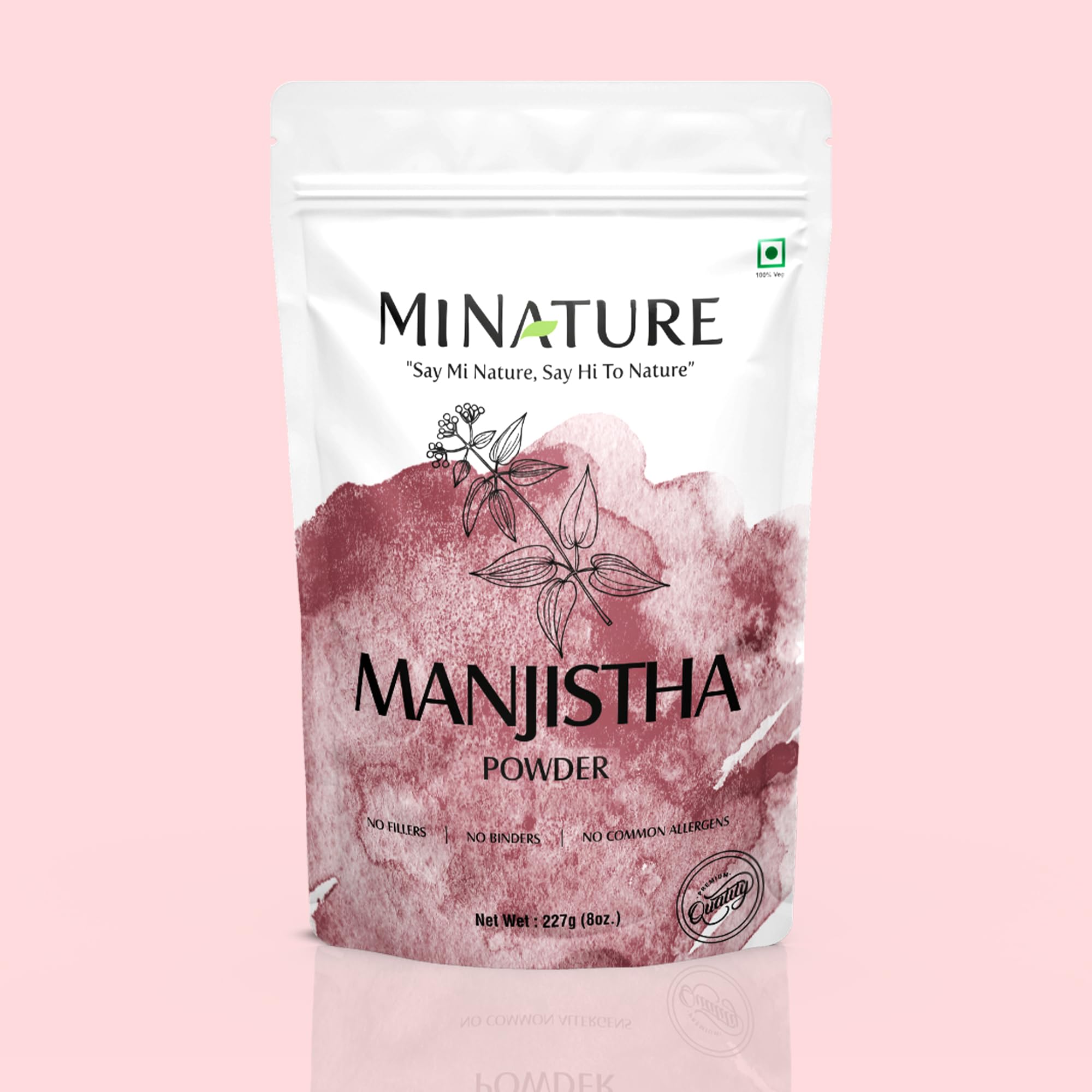 minature Manjistha Powder (Rubia CORDIFOLIA) Powder (227g / (1/2 lb) / 8 Ounces) |Detoxify| Beneficial for Hair and Skin | Resealable Zip Lock Pouch - Image 6