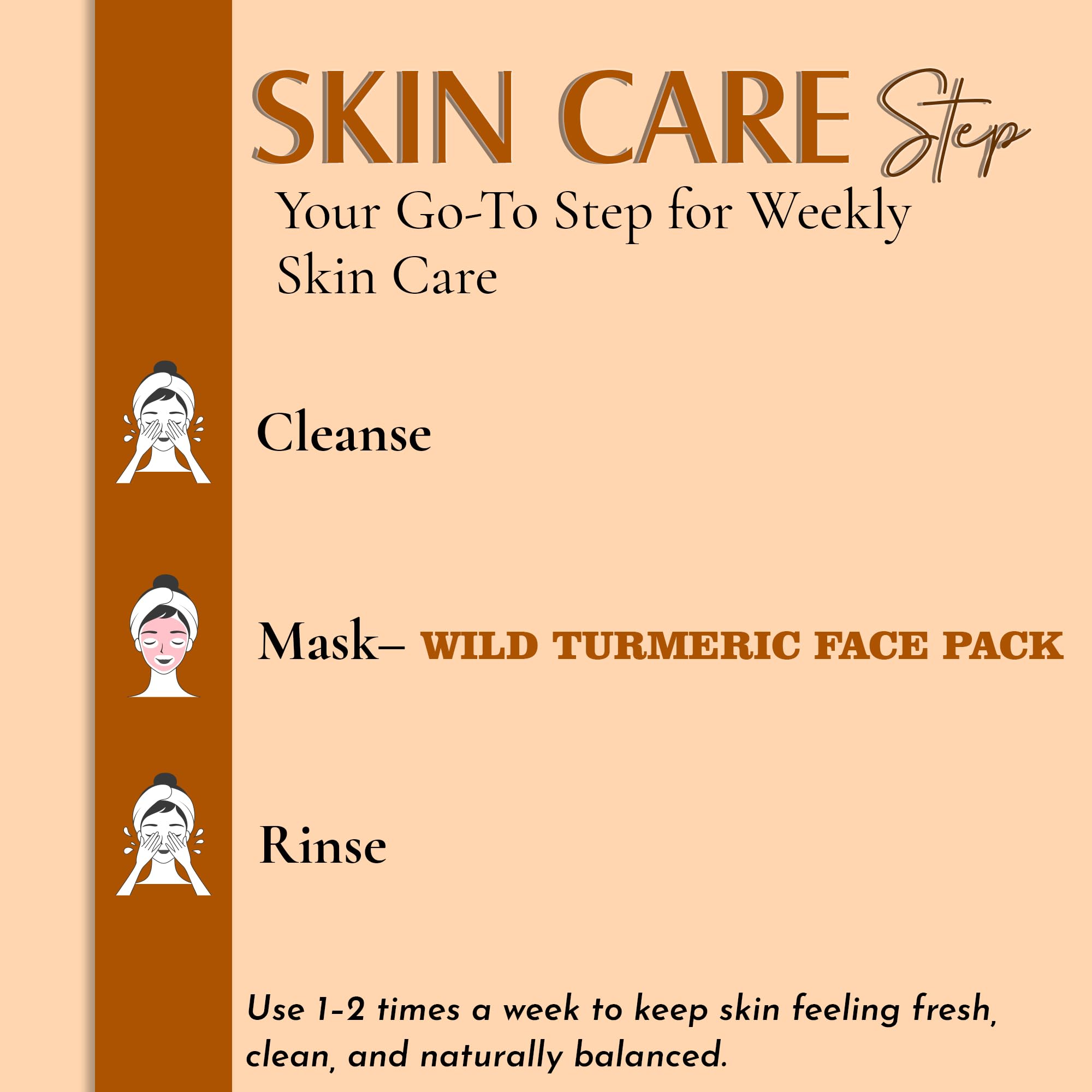 Minature Wild Turmeric Powder 227g (8oz)| Natural Haldi Powder | Herbal Supplement & Skincare Use | No Common Allergens - Image 5