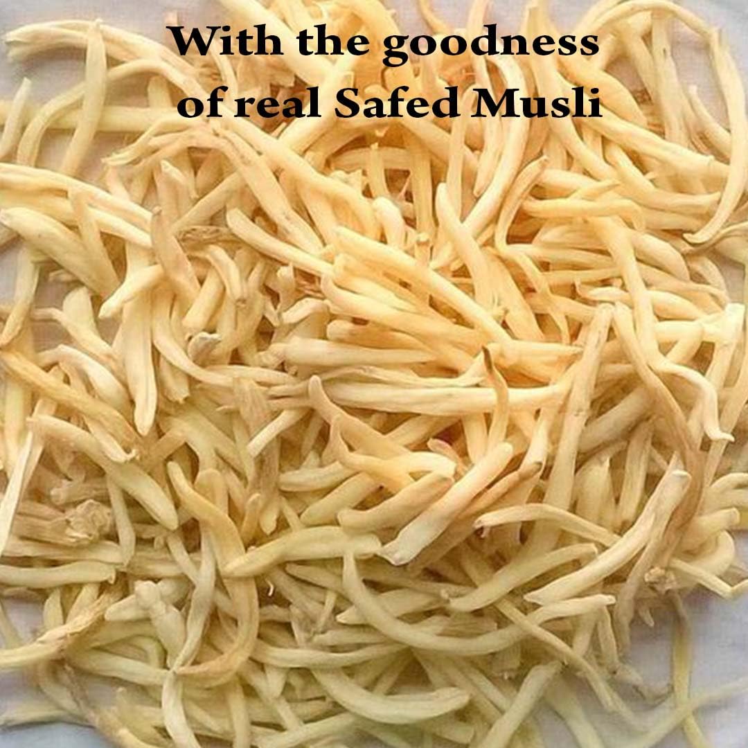 Safed Musli Tablets by mi Nature| | Pure & Natural herb | Free from Chemical & Preservative| Plant Based Gluten Free |90 Tablet, 45 Days Supply 1000mg - Image 3