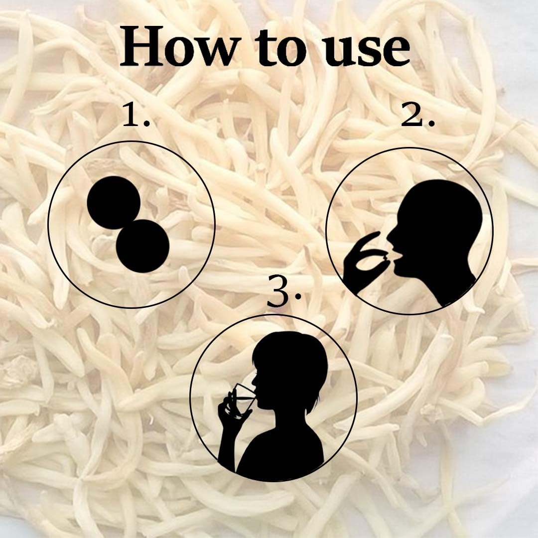 Safed Musli Tablets by mi Nature| | Pure & Natural herb | Free from Chemical & Preservative| Plant Based Gluten Free |90 Tablet, 45 Days Supply 1000mg - Image 4