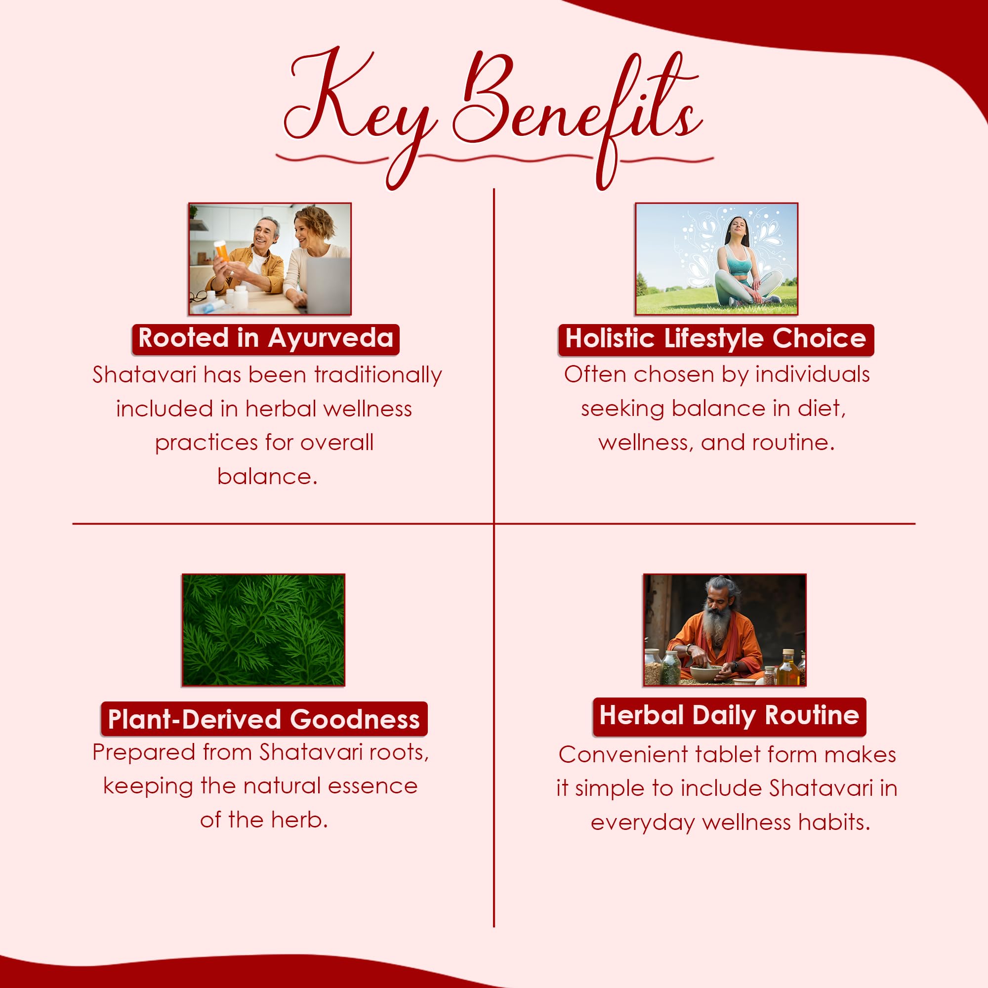 Shatavari Tablets by mi Nature -90 Tablets, 1000mg | 45 Day Supply | Asparagus | from India - Image 3